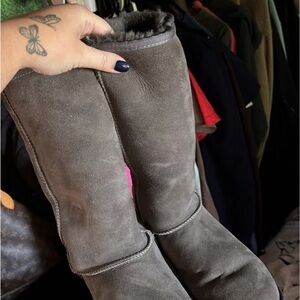 Women's Gray ugg high Boots